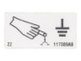 JLG Part # 70041511 | DECAL, GROUND RESET, EA