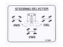 JLG Part # 70045347 | DECAL,STEERING SELECTOR, EA