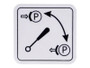 JLG Part # 1001214206 | DECAL,PARK BRAKE, EA