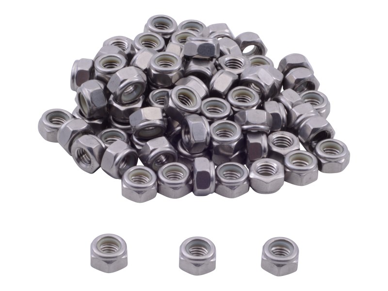 JLG Part # 1001170330 | NUT-SPEC,HEX LOCK M8 SS, EA