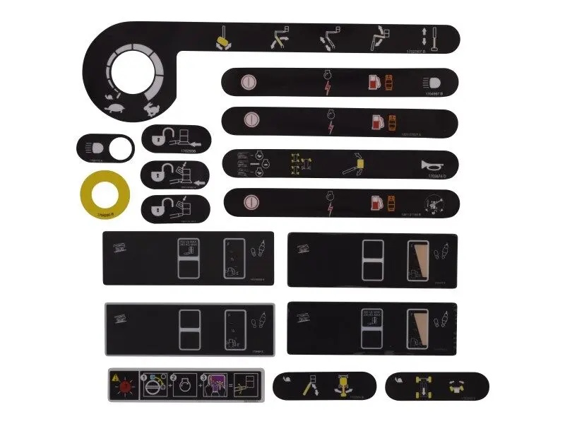 JLG Part # 1001241339 | KIT,(SERVICE) PLTFRM BOX DECAL, EA