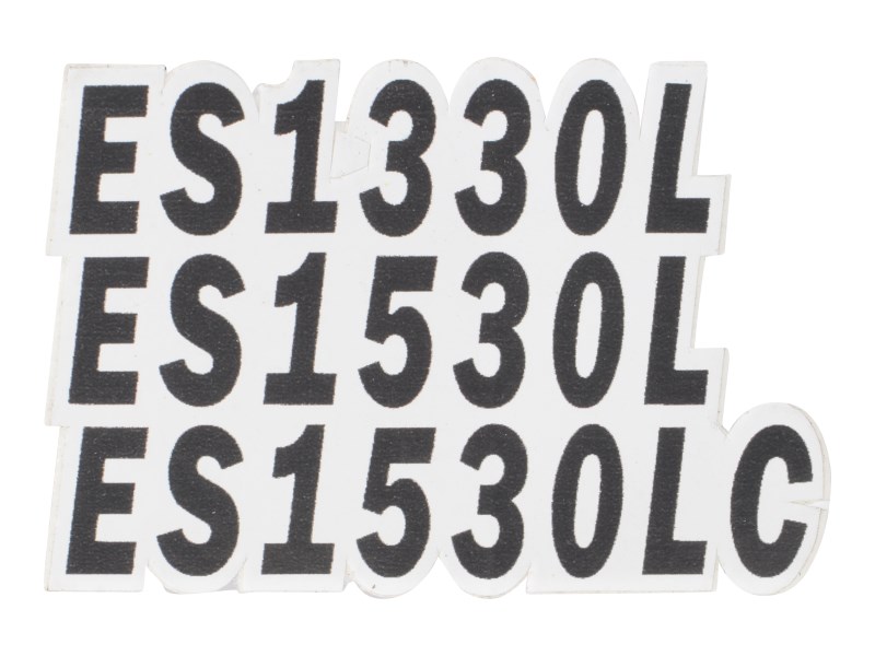 JLG Part # 1001249939 | DECAL,MODEL NUMBER, EA