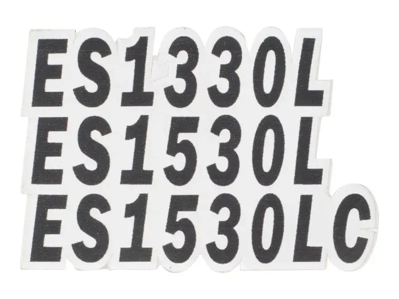 JLG Part # 1001249939 | DECAL,MODEL NUMBER, EA