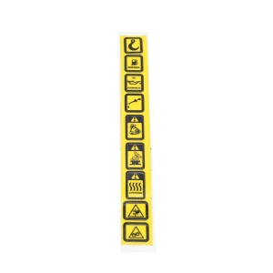 Genie Lift Part # 09.4618.0230GT - 17 SYMBOLS DECALL, EA
