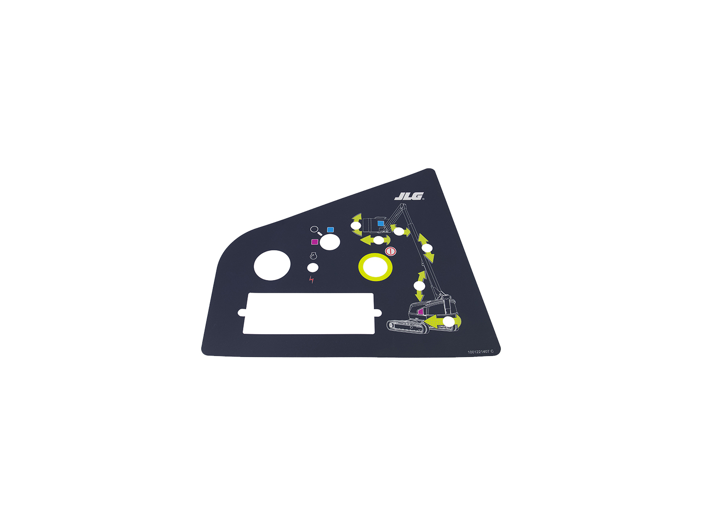 JLG Part # 1001221407 | DECAL,GROUND CONTROL, EA