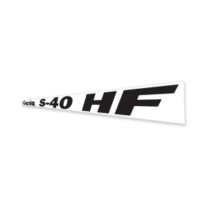 Genie Lift Part # 1296281GT - DECAL, BOOM, GENIE S-40 HF, WHITE, EA