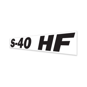 Genie Lift Part # 1296785GT - DECAL, CHASSIS, S-40 HF, WHITE, EA