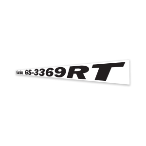 Genie Lift Part # 1298393GT - DECAL, COSMETIC,GENIE GS-3369RT, BLUE, EA