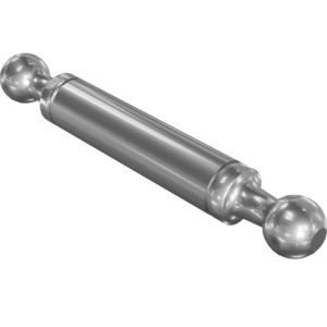 Genie Lift Part # 1299152GT - MACHINED, BALL STUD, SLIDER, STRUT MOUNT, EA