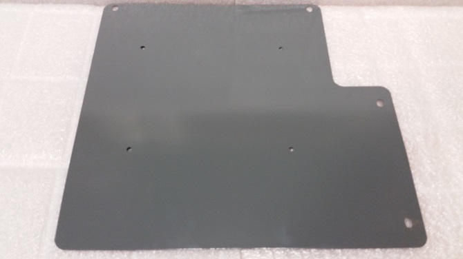 SkyJack Part # 160075DG - Plate, (Dark Grey) Mount, Info, Ea. SkyJack Part # 160075DG - Plate, (Dark Grey) Mount, Info, Ea.
