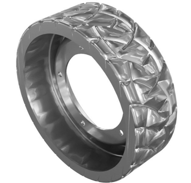 Genie Lift Part # 1299494GT - TIRE/WHEEL, NON-MARKING, 5-BOLT, 15x5", EA