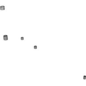 Genie Lift Part # 1260065GT - ASSY,SUPERX AXLE RFLR,W/BRNG, EA