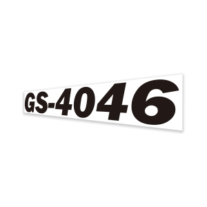 Genie Lift Part # 1309990GT - DECAL,COSM,4046 BLACK NO GENIE, EA