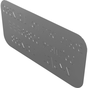 Genie Lift Part # 1312568GT - DECAL, Z45XC, Z45/51 ALC500 SW LABEL, EA