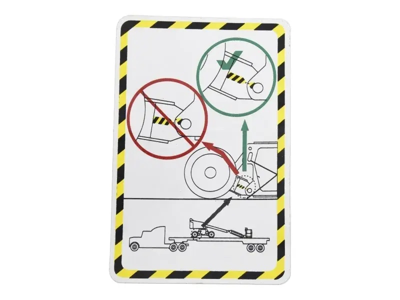 JLG Part # 1001244729 | DECAL,SHIPPING MODE, EA