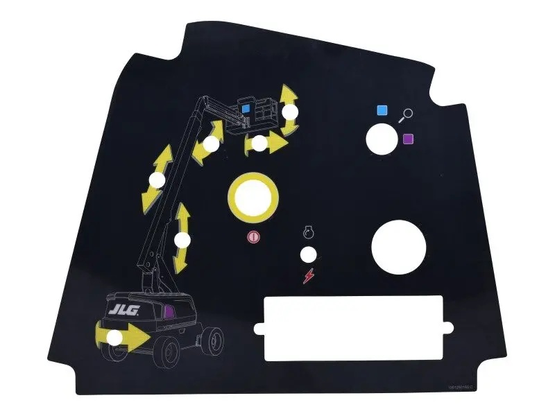 JLG Part # 1001250193 | DECAL,GROUND CONTROL PANEL, EA