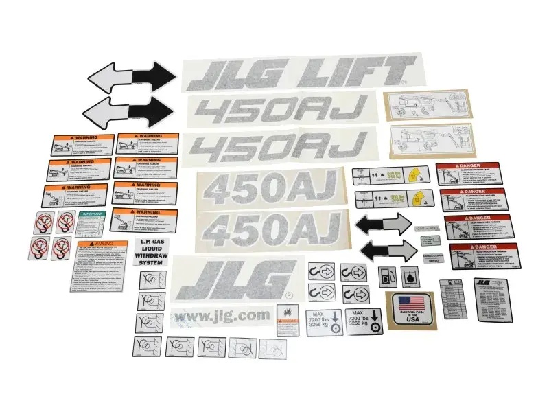 JLG Part # 1001270515 | KIT,MACHINE DECAL, EA