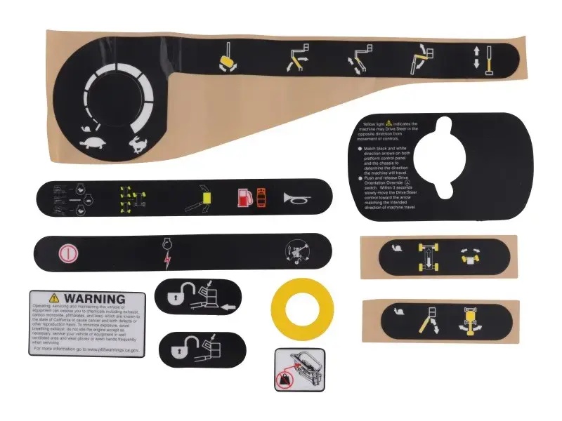 JLG Part # 1001272083 | KIT,450AJ CONSOLE BOX DECAL, EA