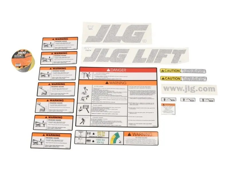 JLG Part # 1001272199 | KIT,600S/660SJ PLATFORM DECAL, EA