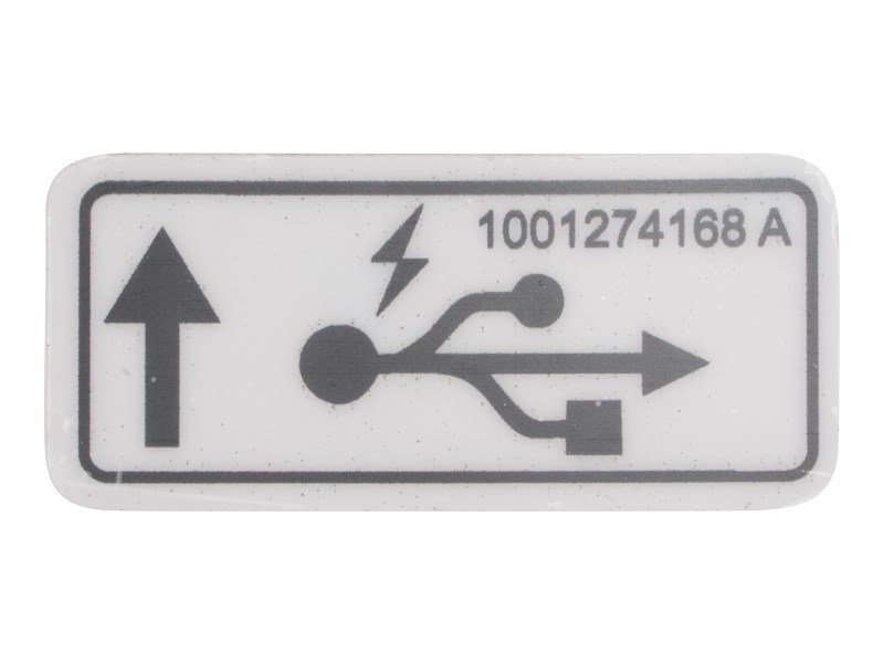 JLG Part # 1001274168 | DECAL,USB CHARGE, EA