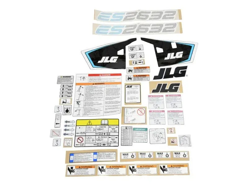 JLG Part # 1001287775 | KIT,ES2632 DECAL, EA - subs to 1001315030