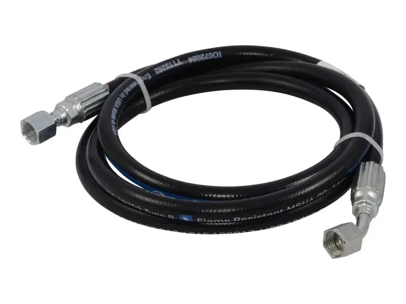 JLG Part # 2754511 | HOSE ASSY,M3K 1/4X75 STR-45d, EA