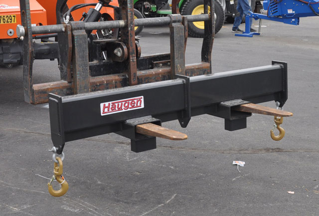 Haugen MSPR 72 - 345 lbs., 10,000 lbs. @ Center Position, 72" Rigid Spreader Bar for Telehandlers Haugen MSPR 72 - 345 lbs., 10,000 lbs. @ Center Position, 72" Rigid Spreader Bar for Telehandlers