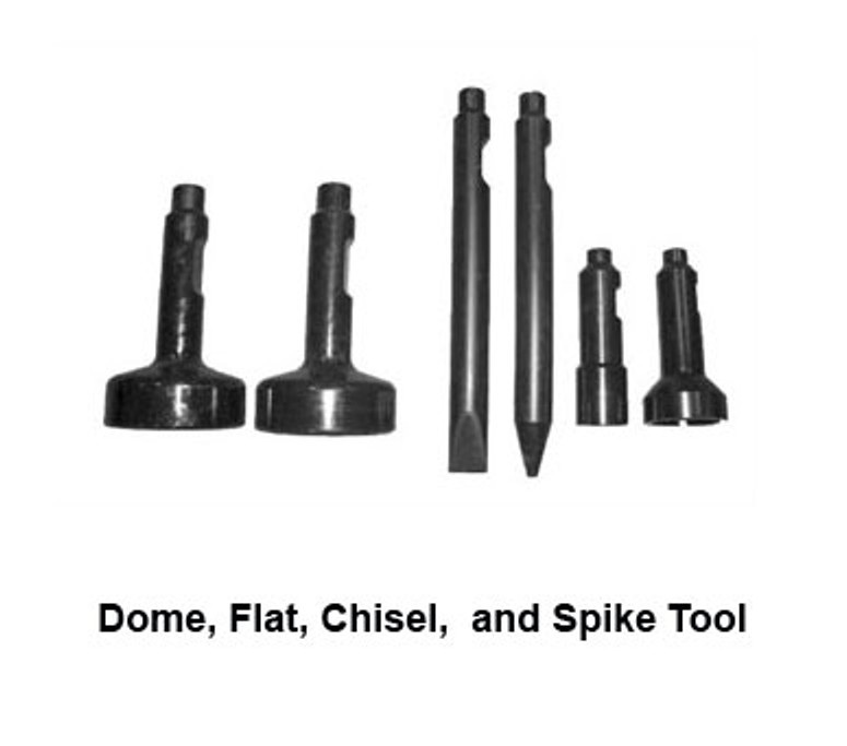 Haugen PD-0010 - 8.125" Flat Head Post Driver Tool, Model PD-1850 for Skid Steer
