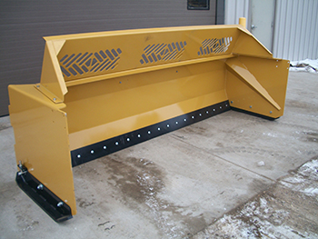 Haugen SP-84 - Snow Pusher For Wheel Loader 84" Spill Guard Haugen SP-84 - Snow Pusher For Wheel Loader 84" Spill Guard