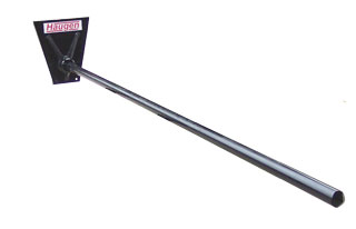 Haugen MCP 144-25 C3 - 2.50" Pole Diameter, 700 lbs. Pole Tip, Total Cap (PLF) 140 lbs, Carriage Mounted Carpet Pole "Class 3" for Forklifts