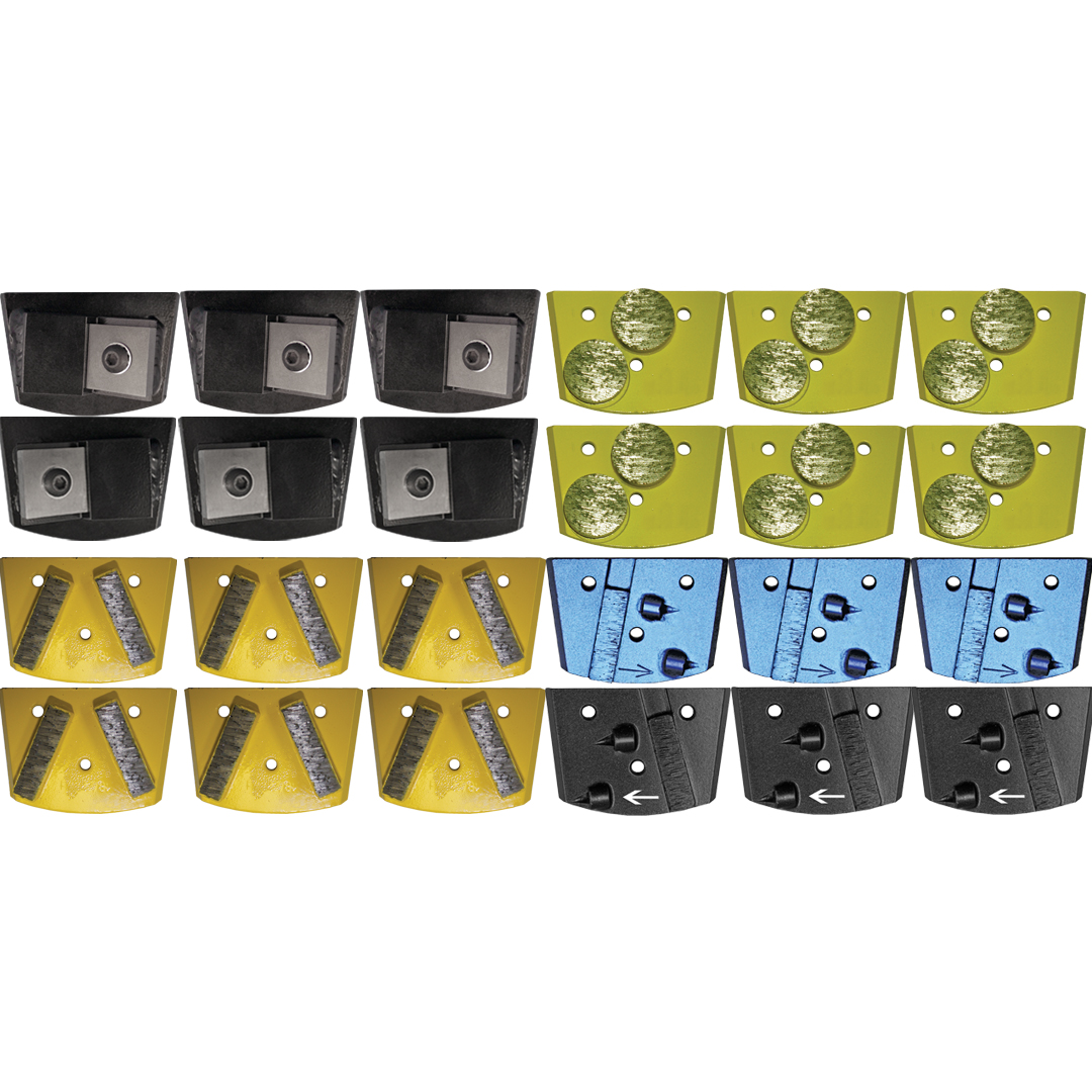 EDCO M102 - Dual-Disc Soft Concrete Tooling Rental Package