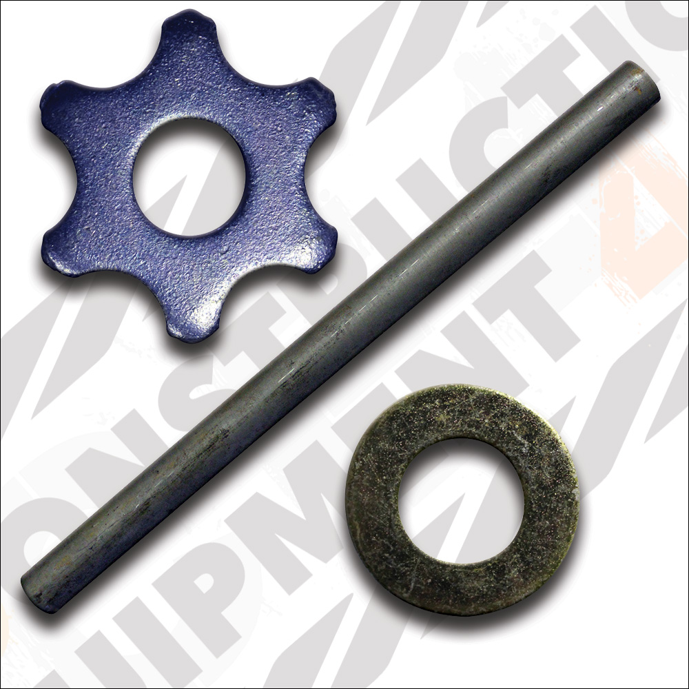EDCO A207 - CPM-10 , 6-Shaft Start-Up Pack, 102 - 308T, 252 Spacers, 6 Shafts