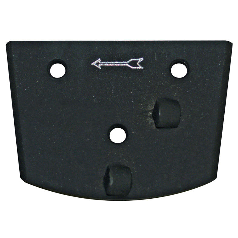 EDCO E QC-PCD1 - Magna-Trap® Dyma-PCD Right hand, (3 Pack) Black
