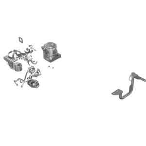 Genie Lift Part # 1310342GT - WELDMENT, RIGHT CONTACT ALARM, SMALL, EA