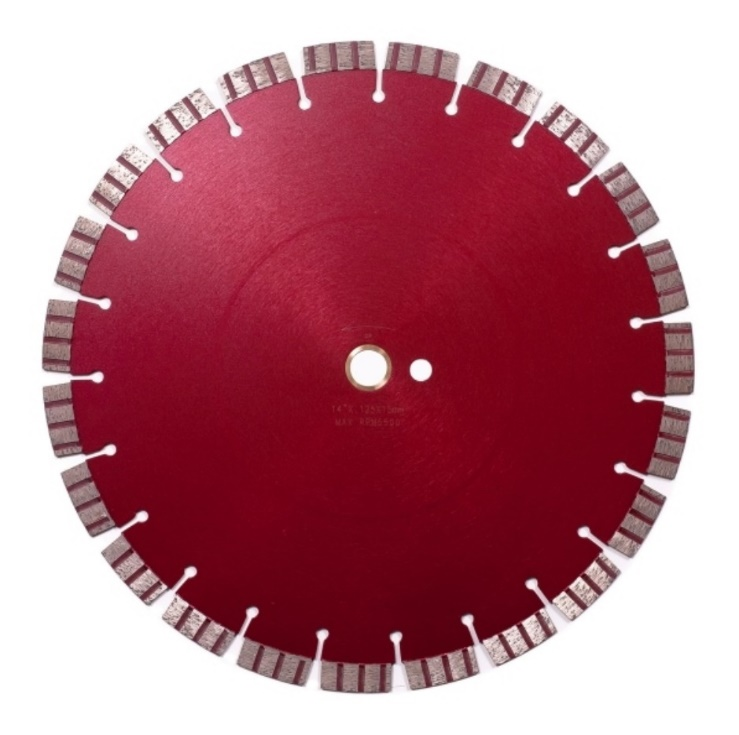 TMS Concrete Diamond Blade TSCC1415P - 14" x .125 x 1"-20mm
