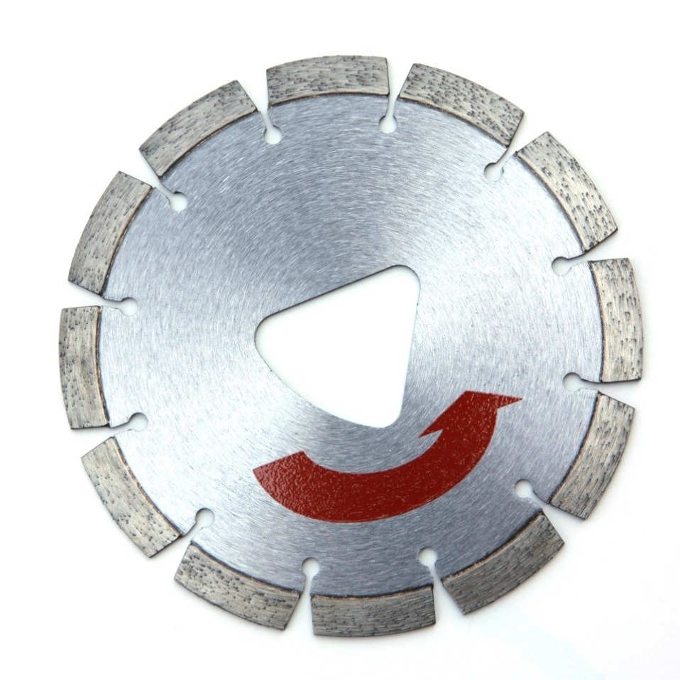 TMS Asphalt and Green Concrete Blade TGC10X-TK--10" x .100" - 1" - Triangle