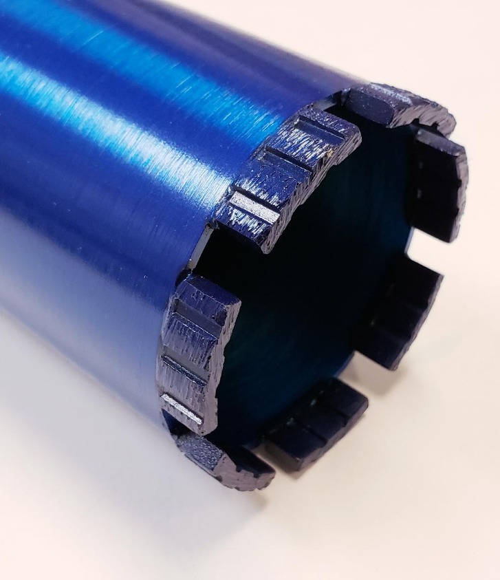 TMS Core Bits TCBN12H - 12" x .160 x 1-1/4 - 7, 10mm, 14" barrel, blue