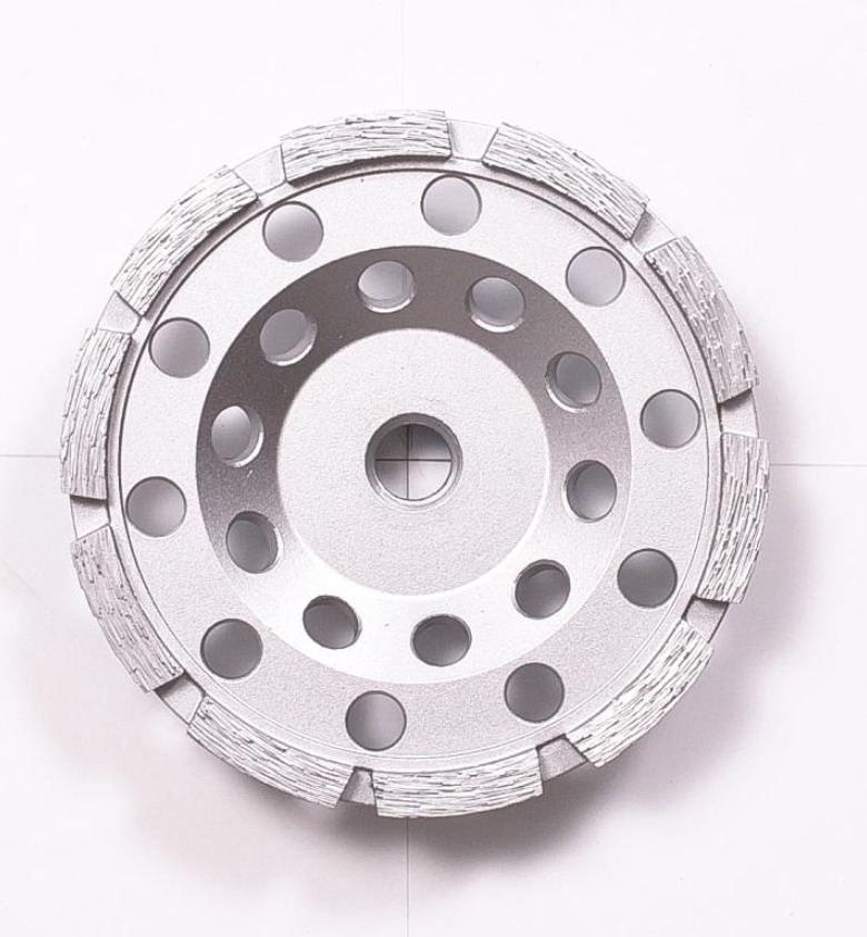 TMS Cup Wheels, Grinding Wheels And Polishing Pads TAWS40S -4" Single Row, 7/8-5/8