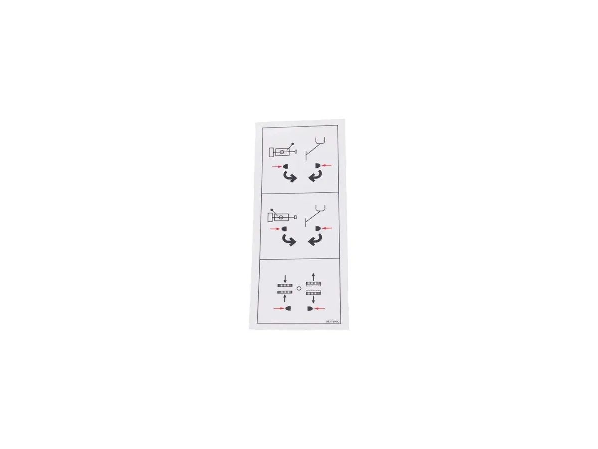 JLG Part # 08278900 | DECAL,2, EA