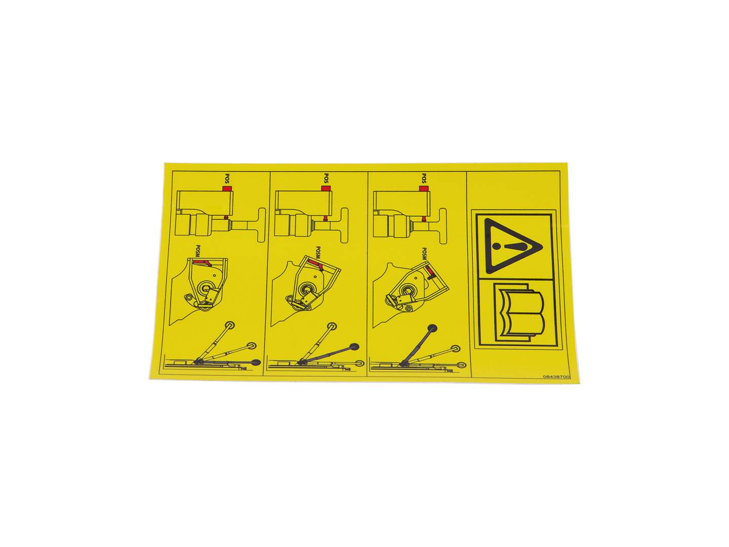 JLG Part # 08438700 | DECAL,DECAL, EA