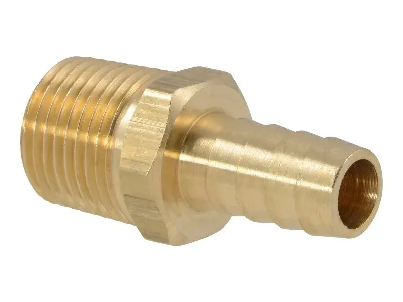 JLG Part # 1001206588S | FTG-PIPE,MALE PIPE TO BARB, EA