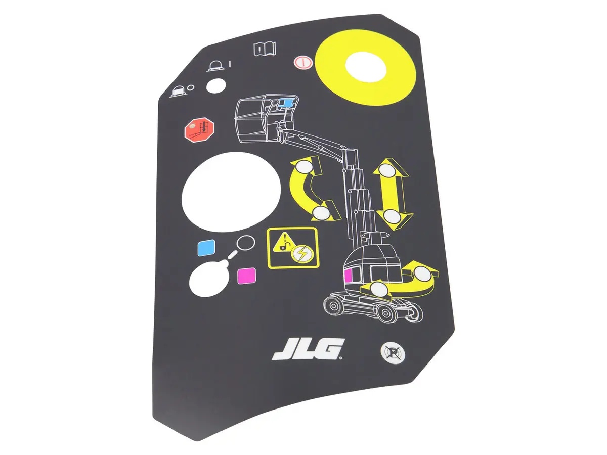 JLG Part # 1001223811 | DECAL,SWITCH MEMBRANE PANEL, EA