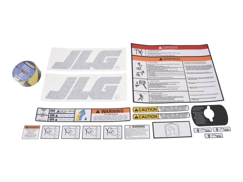 JLG Part # 1001287937 | KIT,PLATFORM DECAL, EA