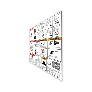 Genie Lift Part # 1321496GT - DECAL, DANGER/WARNING, WORD LABEL, GS1932/GS32, EA