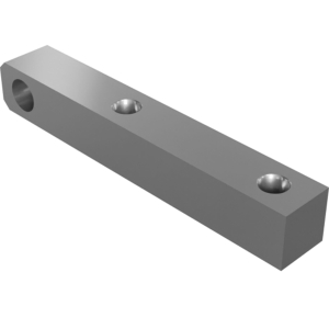 Genie Lift Part # 1272709GT - MACHINED,HINGE,20X20X134,0.5 PIN, EA