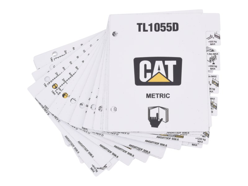 JLG Part # 1001212234 - LOAD,BOOKLET TL1055D, EA