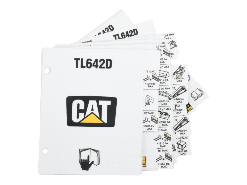 JLG Part # 1001212417 - LOAD,BOOKLET TL642D NOR, EA