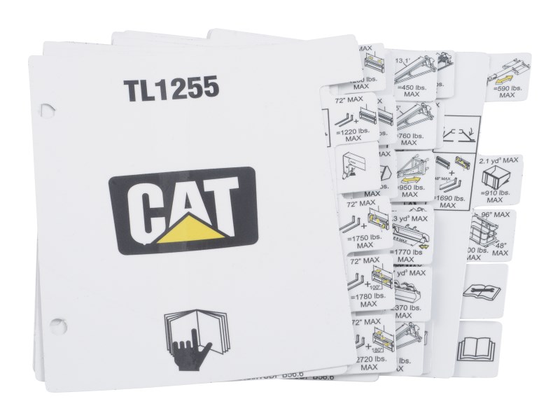 JLG Part # 1001259580 - LOAD,BOOKLET TL1255, EA