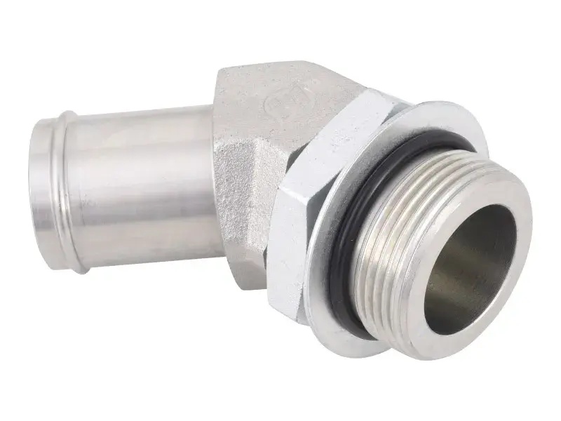 JLG Part # 1001272155 | ADAPTER-MECH,45 S BARB/ORB 20-, EA