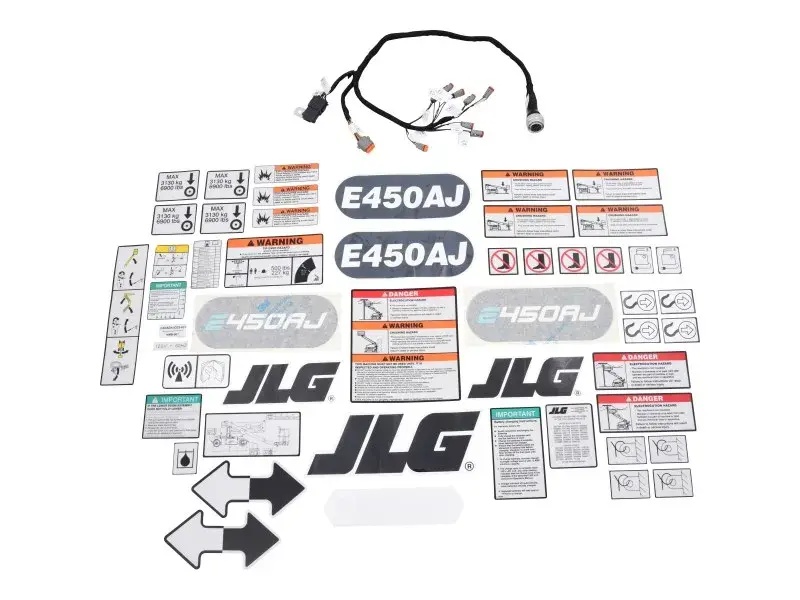 JLG Part # 1001299240 | KIT,MACHINE DECAL KIT E450AJ, EA